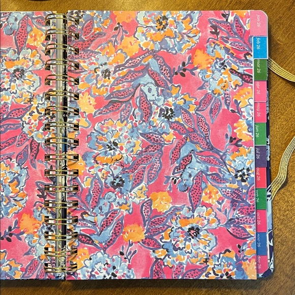 Lilly Pulitzer Blue Nautical Planner 2025-2026 - Picture 4 of 7